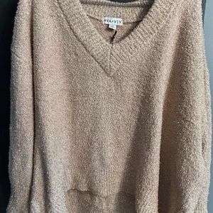 Ava & Viv 3x - Gold Sparkle Sweater
